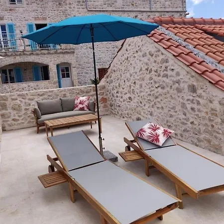 Semesterbostad Sunrisehouse Hvar Brusje